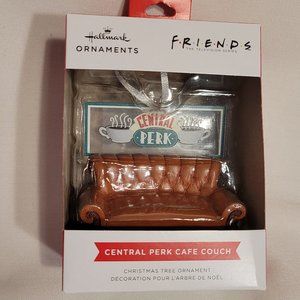 Hallmark 2021 F.R.I.E.N.D.S Central Perk Cafe Couch Ornament New in Box